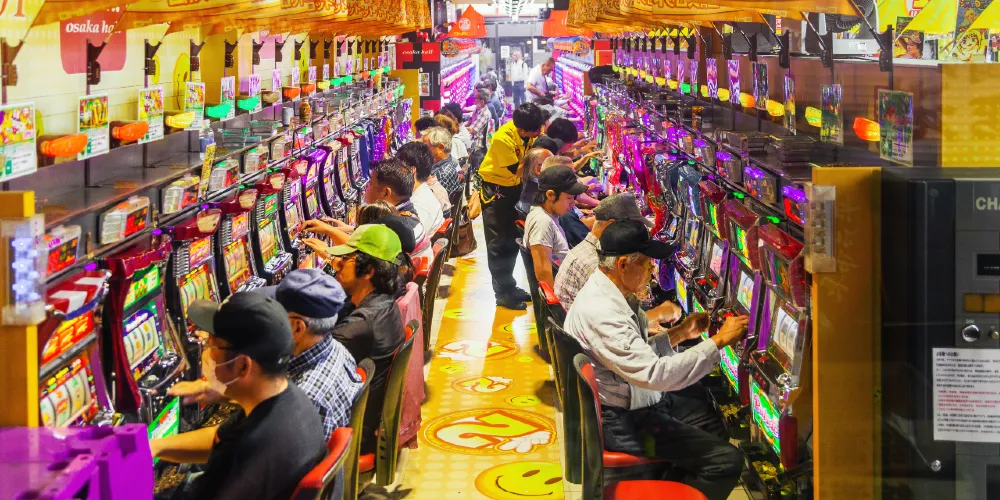 Pachinko remains hugely popular with people all across Japan.