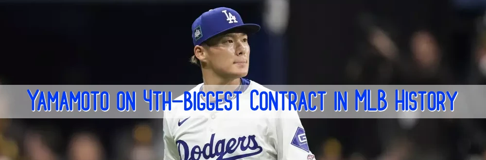 Yamamoto on 4th-biggest Contract in MLB History