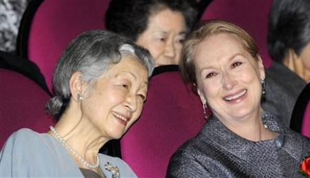 Empress Michiko, Meryl Streep