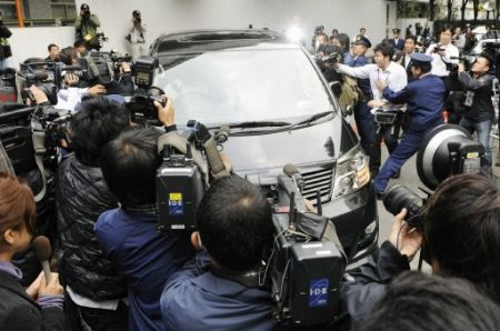 Oshio Manabu at the Tokyo District Court